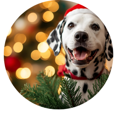 Kerst hond